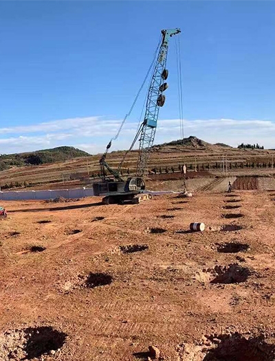 沾益強(qiáng)夯地基施工